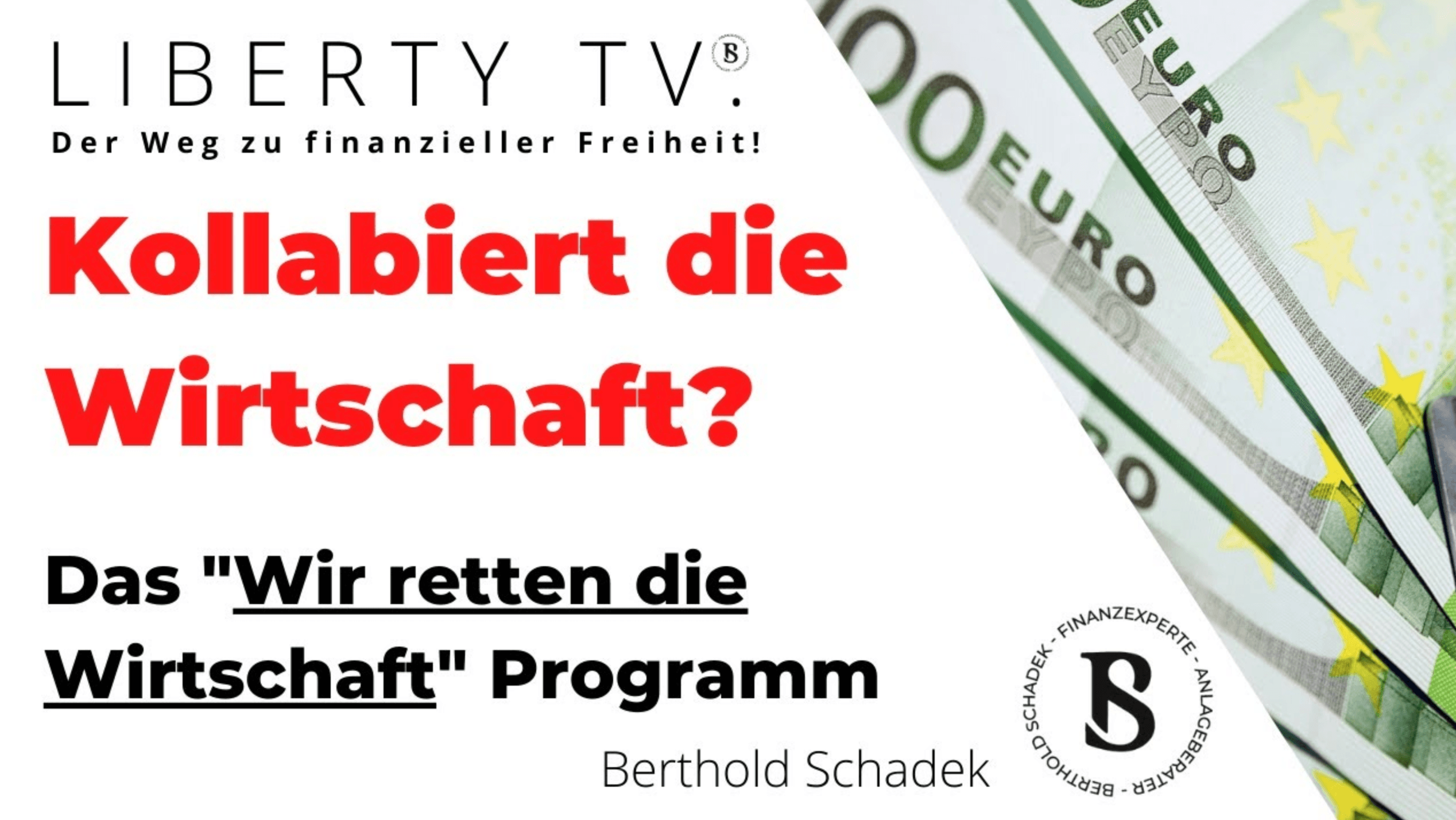 Berthold Schadek: Das Konjunkturpaket finanziert ein Wirtschaftsmuseum!