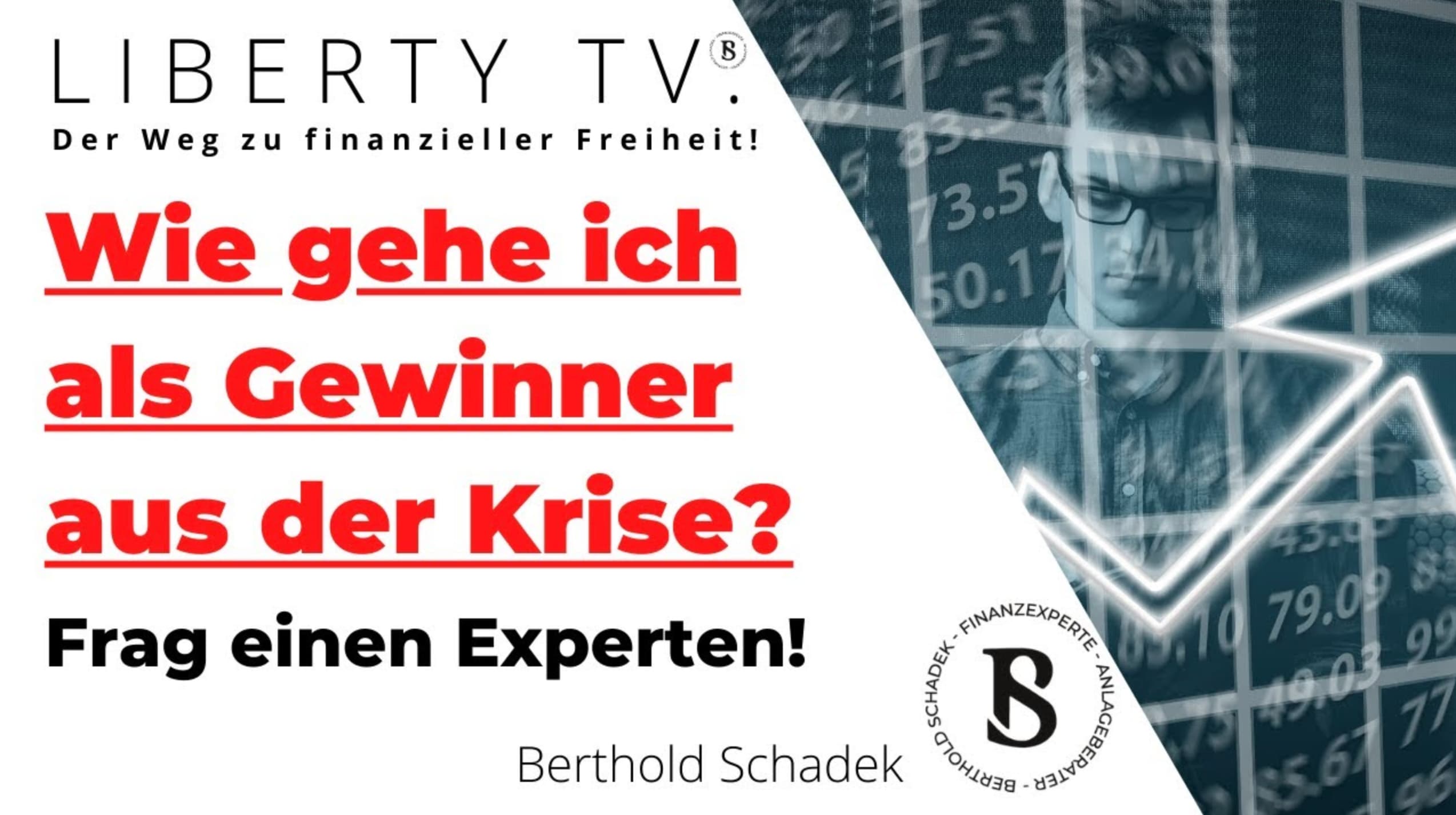 Berthold Schadek: Die Krise ist da!
